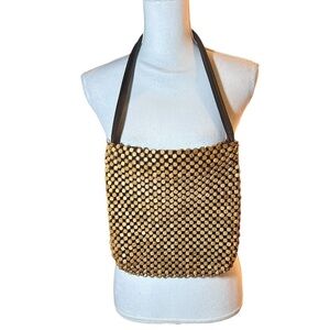 The Sak Wooden Beaded Double Handles Boho Bag